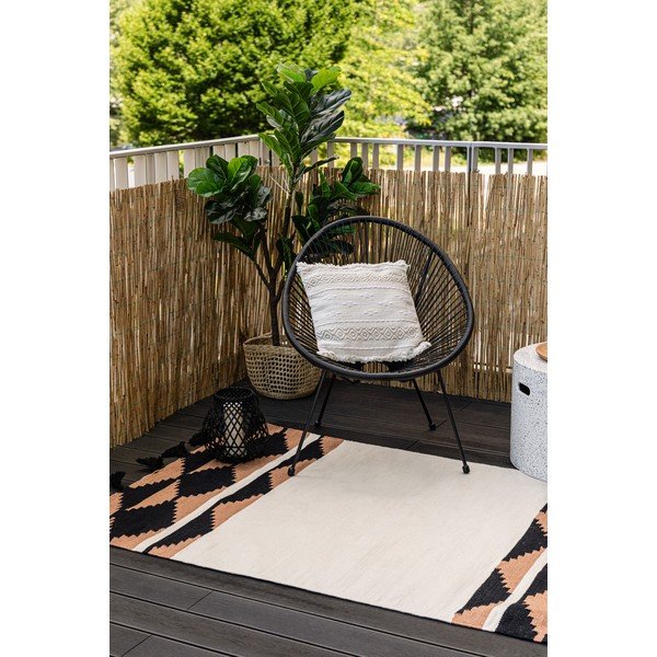 Taaskasutatud plastist Kairo õuepadi, 45 x 45 cm. - Green Decore-image-2