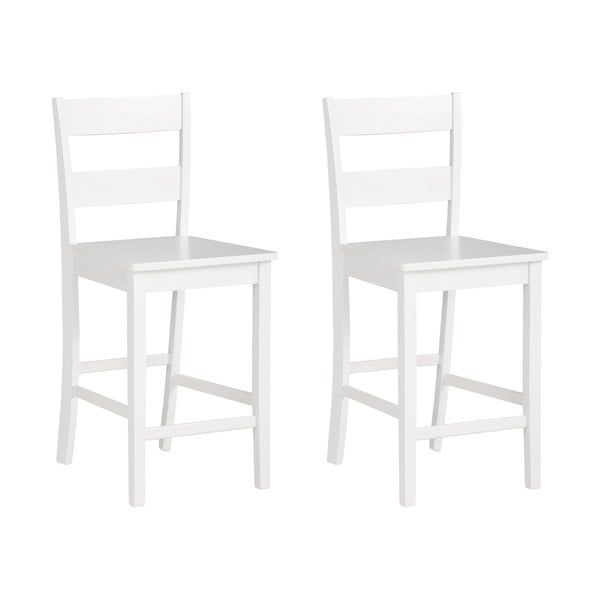 Valge männipuidust baaritool (istme kõrgus 60 cm) Torpedo - Støraa-image-3