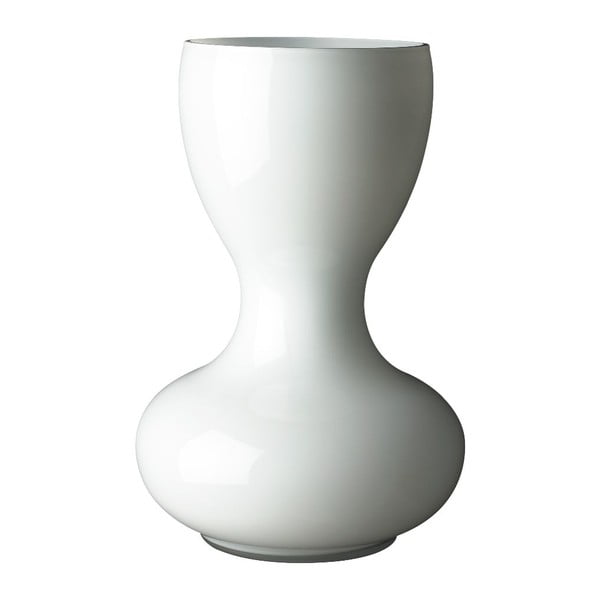 Váza Ballone 38 cm, bílá