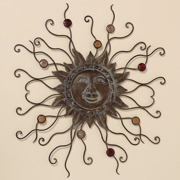 Nástěnná dekorace Sun, 69 cm