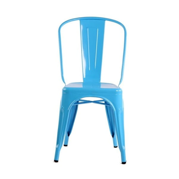 Židle Silla Metal Azur z kavárny U Kubistů