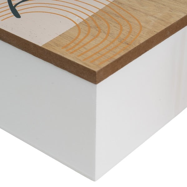 Dekoratiivsed hoiukarbid kaantega 2tk komplektis ø 20x8,5 cm - Casa Selección-image-3