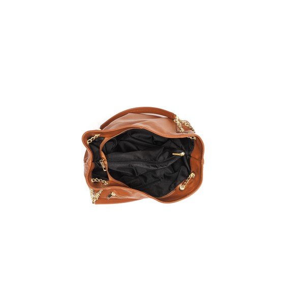 Kožená kabelka Tote 2089 Cognac-image-4