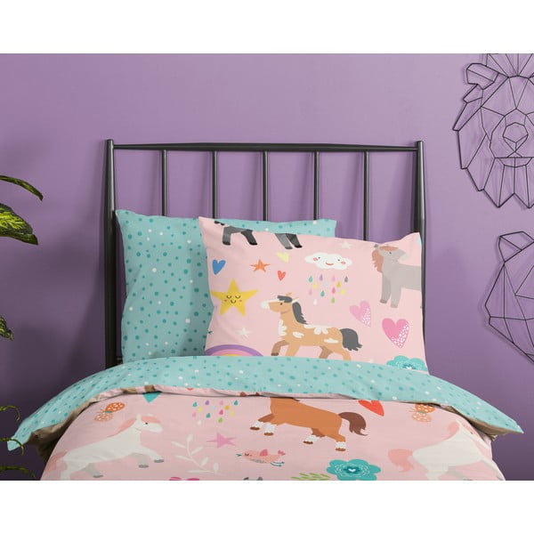 Puuvillane lastevoodipesu üheinimesevoodile 100x135 cm - Good Morning-image-2