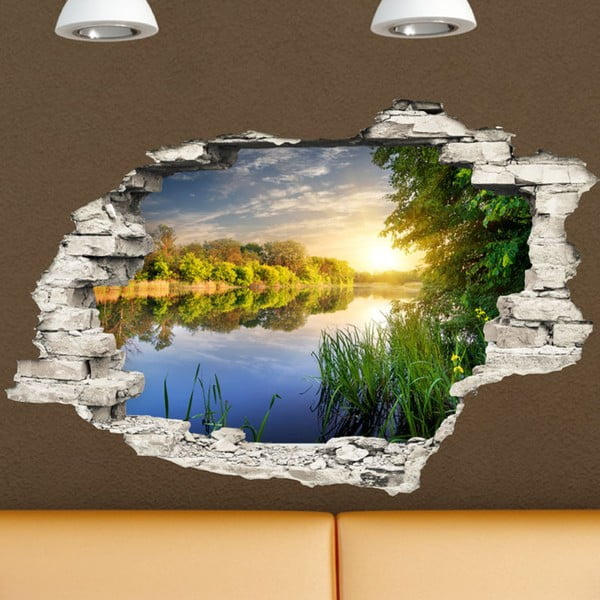 Seinakleebis Järv, 60 x 90 cm - Ambiance-image-1