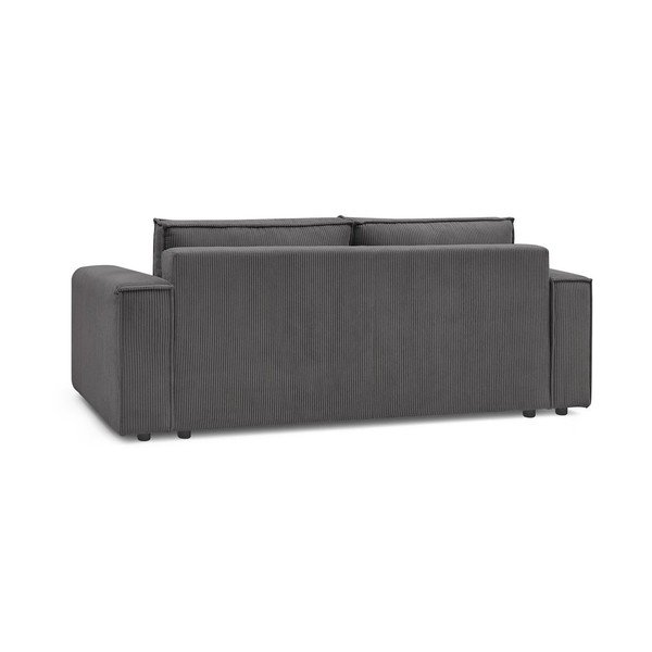 Tumehall velvetist diivan 245 cm Nihad - Bobochic Paris-image-4