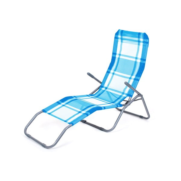 Beach chaise lounge Suvi, sinine kuubik - Happy Green