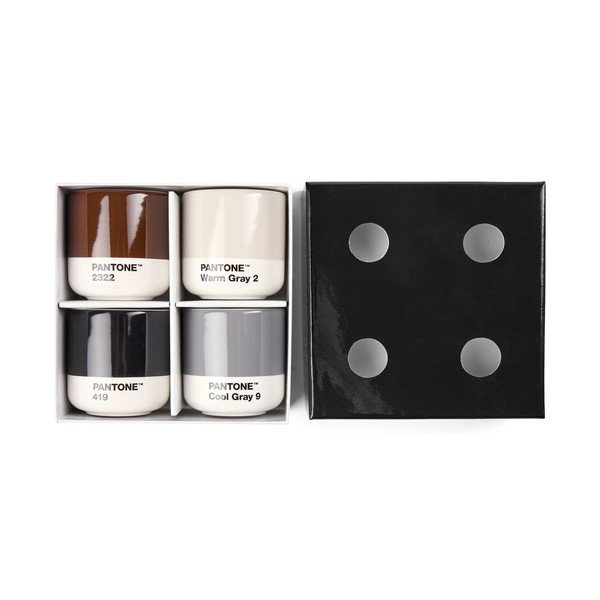 Espresso portselantassid, 4 tk, 100 ml Macchiato – Pantone-image-1