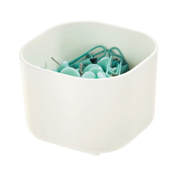 Valge hoiukast Eco Bin, 9,14 x 9,14 cm - iDesign-image-1