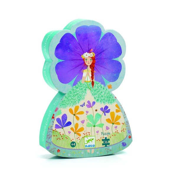 Laste puzzle Kevadine printsess - Djeco-image-1