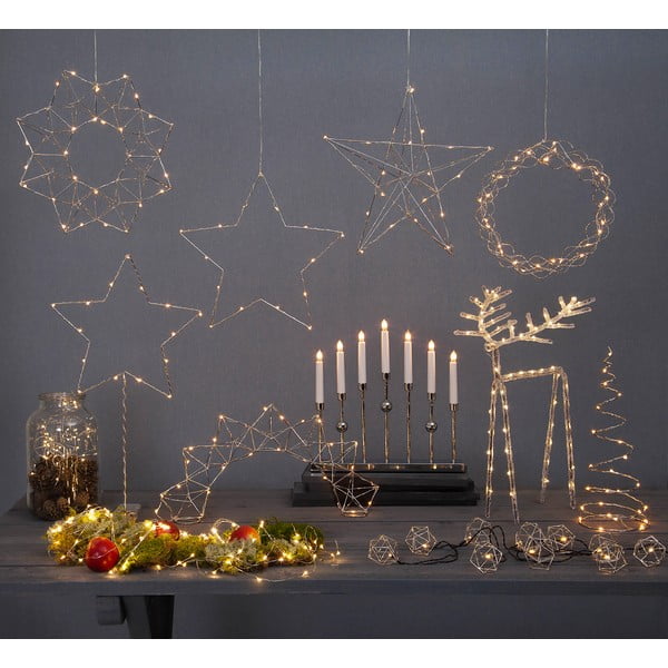 Hõbedast küünlajalg Gustavo, kõrgus 37 cm - Star Trading-image-1