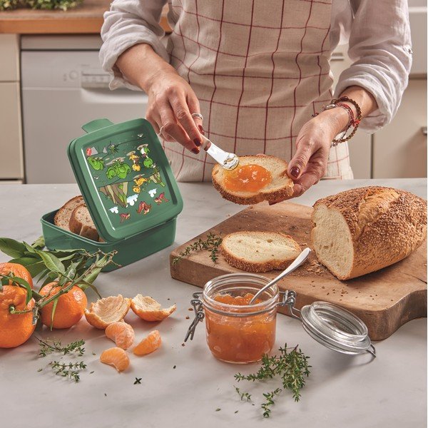 Roheline laste suupistekarp Dinosaur - Snips-image-1