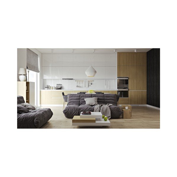 Valge kohvilaud 90x90 cm Slate - TemaHome-image-3