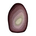 Lilla käsitsi kootud villane vaip 160x230 cm Puddle Ombre - Flair Rugs