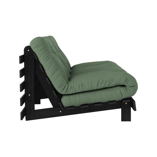 Roheline diivanvoodi 160 cm Roots Black Night - Karup Design-image-4