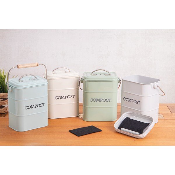 Must konteiner kompostitavate jäätmete jaoks Living Nostalgia - Kitchen Craft-image-1
