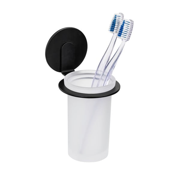 Matt must isekinnituv klaasist tass hambaharjadele Bivio - Wenko-image-4