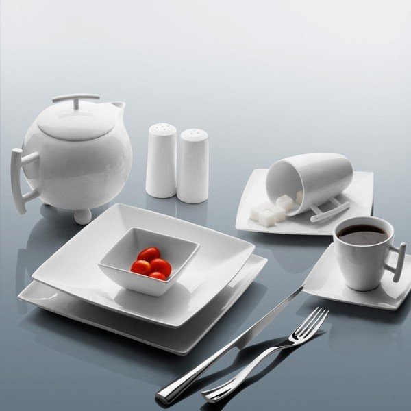 Valge portselanist cappuccino tass 165 ml Squito - BonBistro-image-1