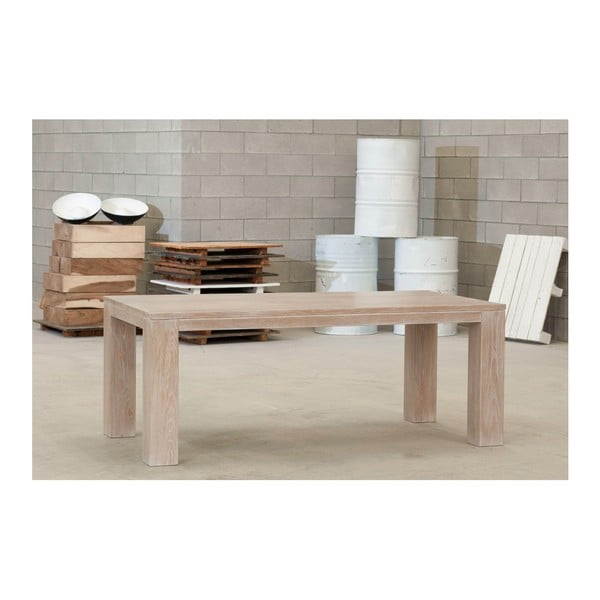 Jídelní stůl z masivního jasanového dřeva Castagnetti Nevada, 150 cm