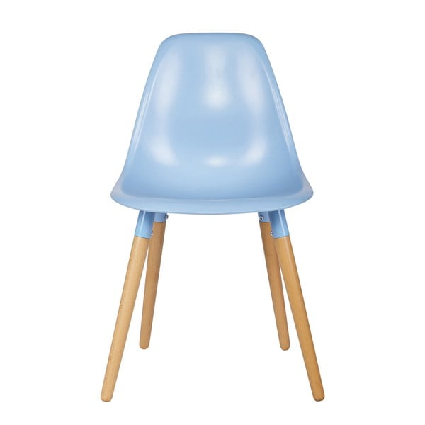 Sada 2 modrých židlí WOOOD Roef