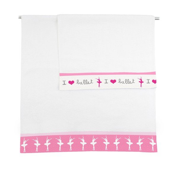 Sada 2 osušek Ballerina, 50x100 a 70x140 cm-image-2