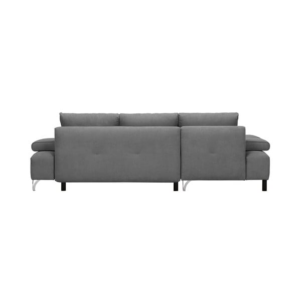 Světle šedá rohová rozkládací pohovka Windsor & Co Sofas Virgo, pravý roh-image-2