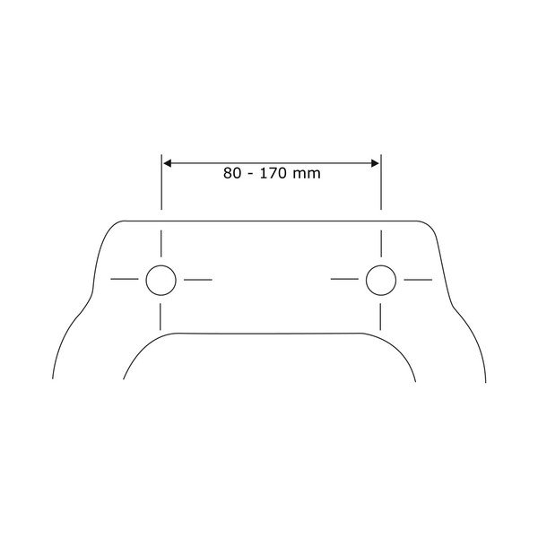 Lihtne sulgemisega WC-iste , 46 x 39 cm Bora Bora - Wenko-image-3