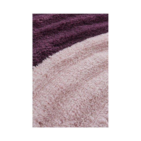 Fialová koupelnová předložka Well Cap, ⌀ 90 cm-image-2