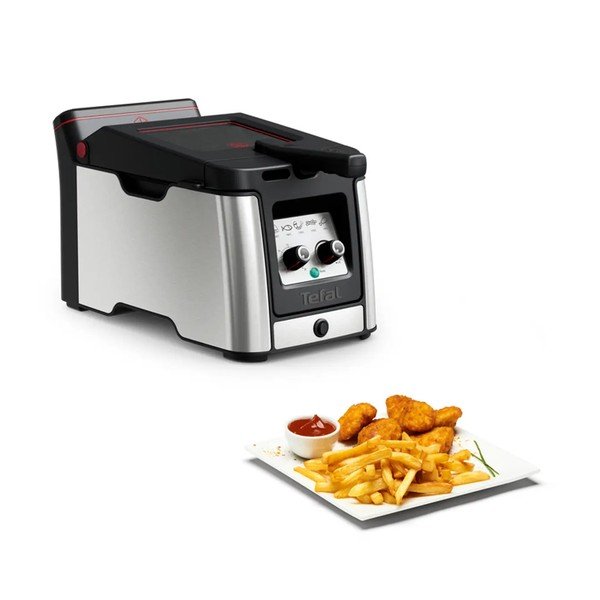 Matt must-hõbedane fritüür Clear Duo FR600D10 - Tefal-image-2