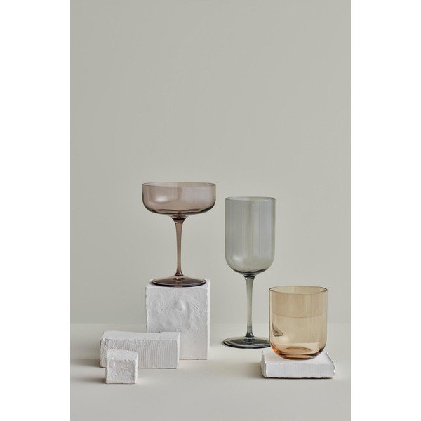 Komplekt 4 halli Mira valge veini klaasi, 280 ml - Blomus-image-1