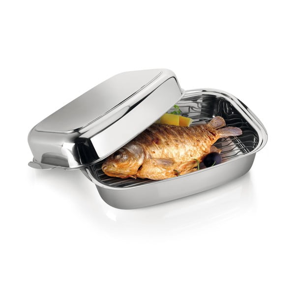 Roostevabast terasest ahjupann 24x43cm Exclusive - Tescoma-image-1