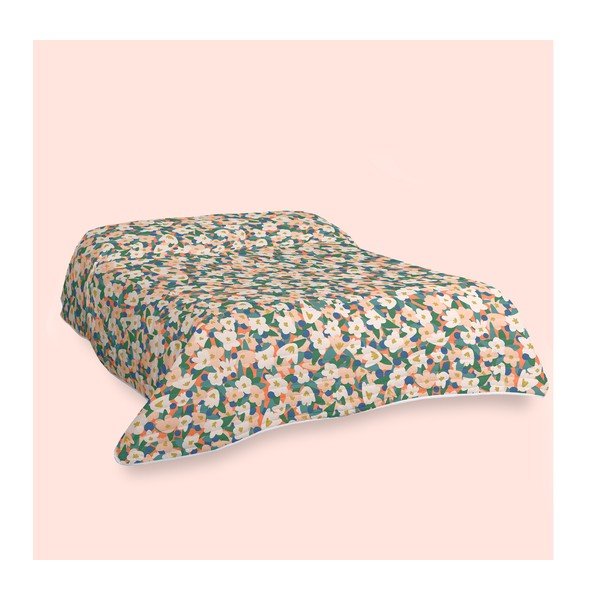 Tikitud voodikate 240x260 cm Flower power - Aware-image-1