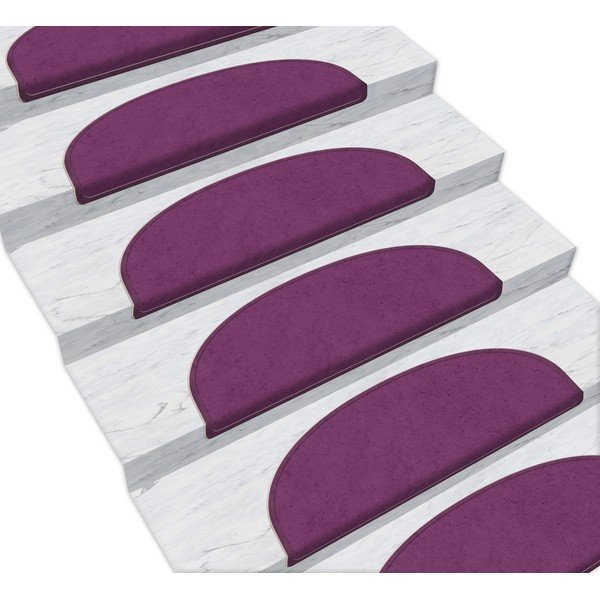 Lillad treppide astmed 16 tk komplektis 65x20 cm Dots - Vitaus-image-1