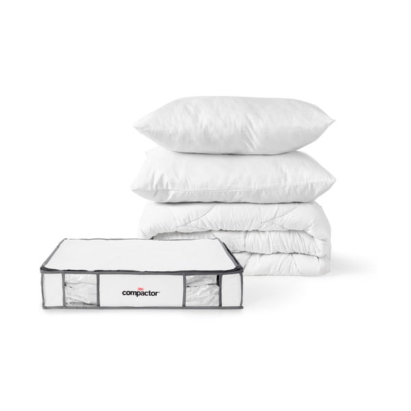 Vaakumtugevdatud kangast hoiukastid riietele 3tk komplektis 45x65x15,5 cm Life – Compactor-image-3