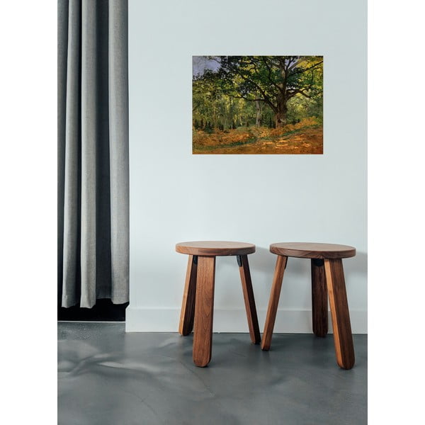 Maali reproduktsioon , 70 x 50 cm Claude Monet - The Bodmer Oak, Fontainebleau Forest - Fedkolor-image-1