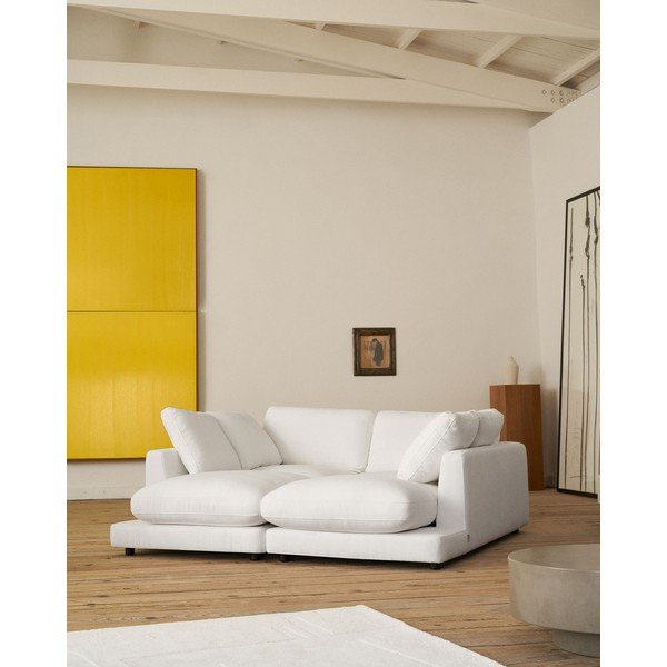Valge diivan 210 cm Gala - Kave Home-image-2