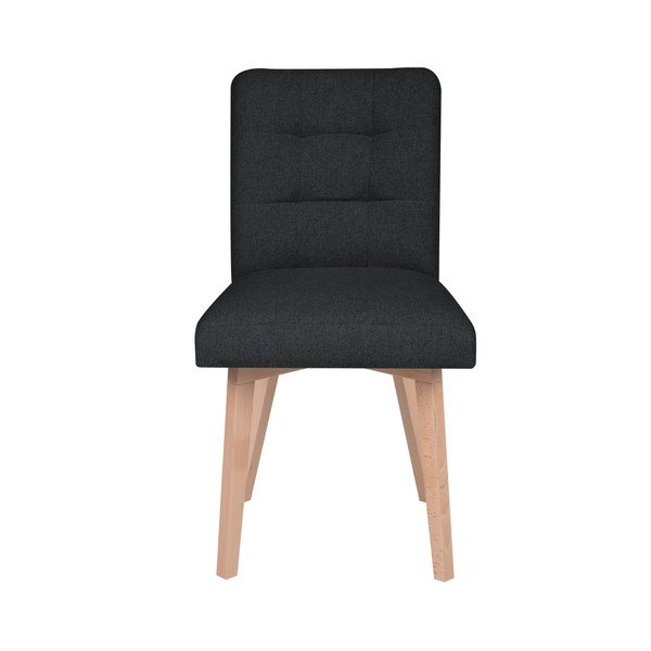 Černá jídelní židle Mazzini Sofas Tulip
