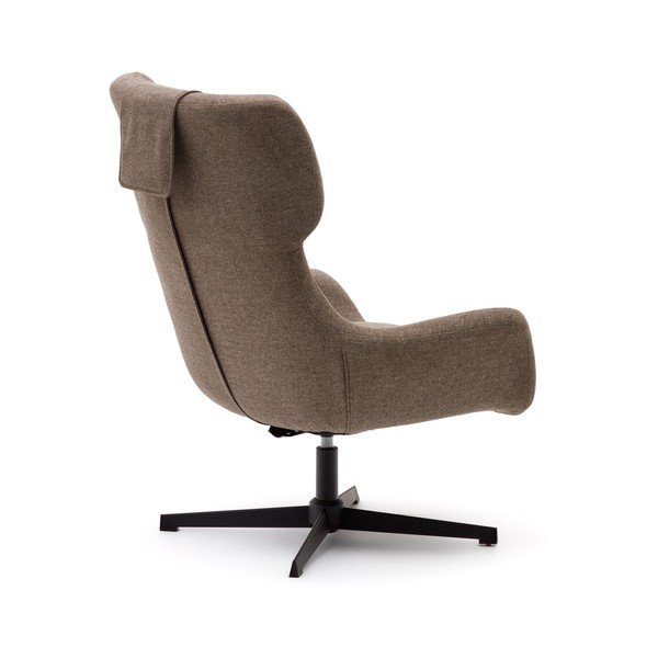 Pruun tugitool Zalina - Kave Home-image-4