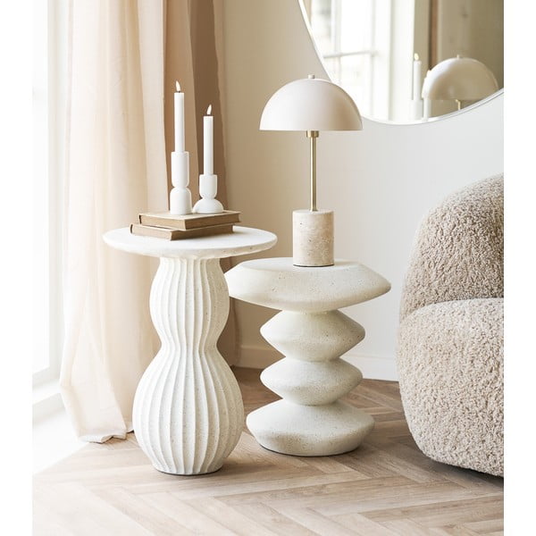 Kivist ümmargune abilaud ø 40 cm Newtown – House Nordic-image-1