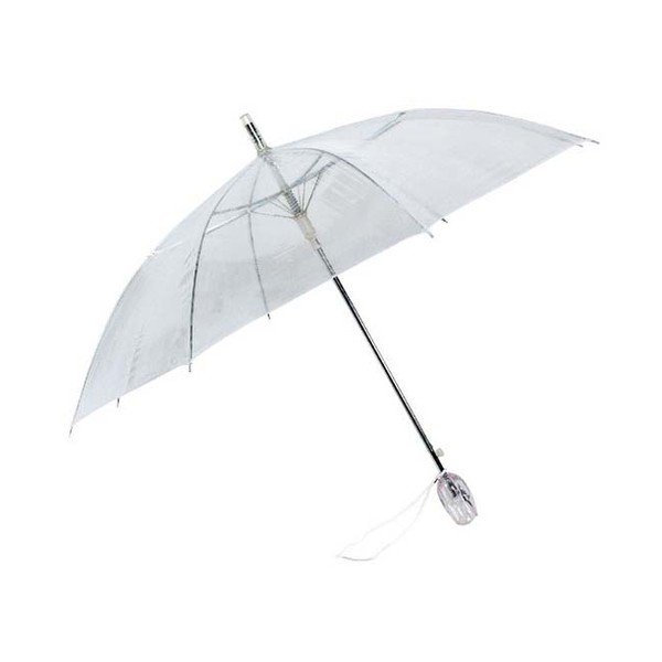 Transparentní golfový deštník Tulip, ⌀ 98 cm