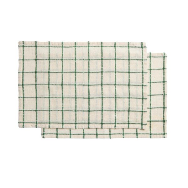 Riidest laualinad komplektis 2 tükki 35x50 cm Adesta - Kave Home