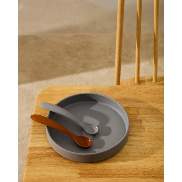 Helesinised/oranžid plastikust/silikoonist beebilusikad 2 tk komplektis Lili - Kave Home-image-1