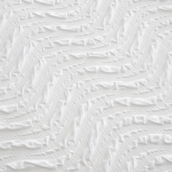 Valge krepp-voodipesu kaheinimesevoodile 200x200 cm Heatset Wave - Catherine Lansfield-image-4