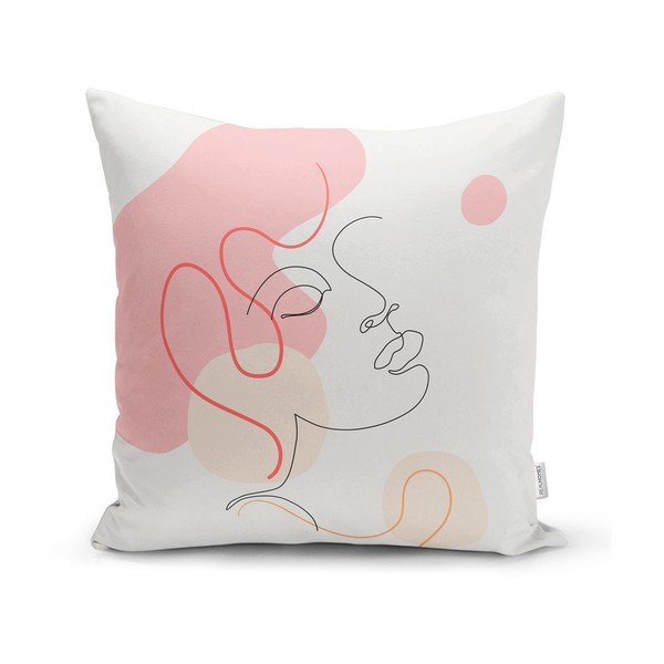 4 dekoratiivse padjakoti komplekt Minimalistlik naine, 45 x 45 cm - Minimalist Cushion Covers-image-3