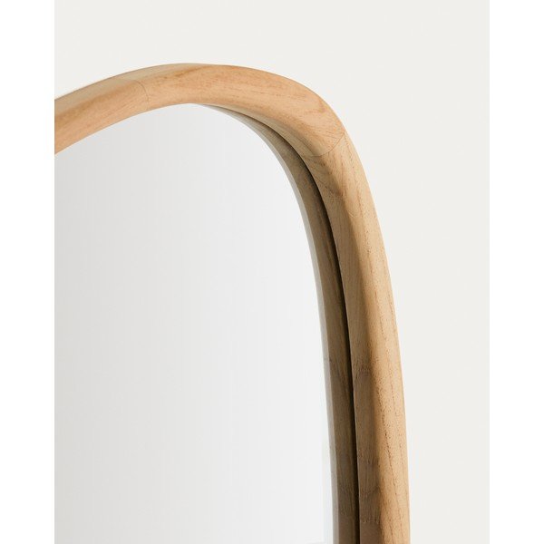 Puidust raamiga seinapeegel 45,5x47 cm Alura - Kave Home-image-3