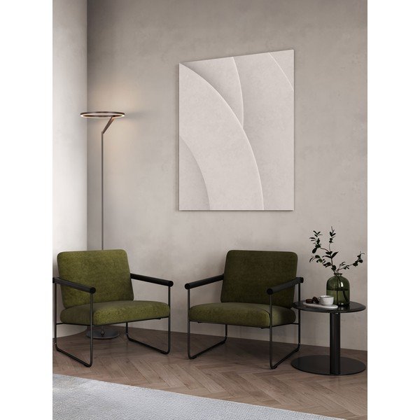 Alumiiniumist hämardatav LED-põrandalamp hõbedases värvitoonis (kõrgus 168 cm) Tilia - Nova Luce-image-1