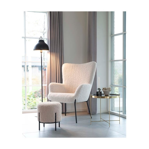 Valge bukleekangast tumba Alford – House Nordic-image-1