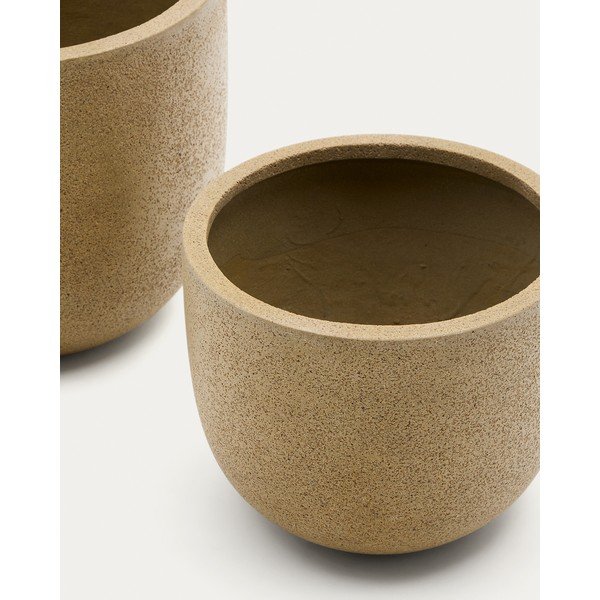 Lillepotikatted komplektis 2 tk, tsemendist, ø 44 cm Selvi - Kave Home-image-3