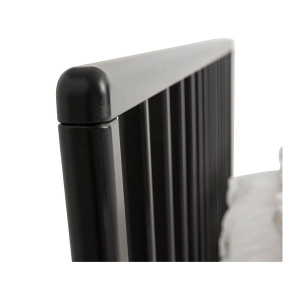 Černá ručně vyráběná postel z masivního březového dřeva Kiteen Melodia, 160 x 200 cm-image-4