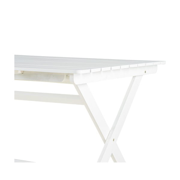 Valge akaatsiapuidust aialaua Natur, 114 x 88 cm - Bonami Essentials-image-3